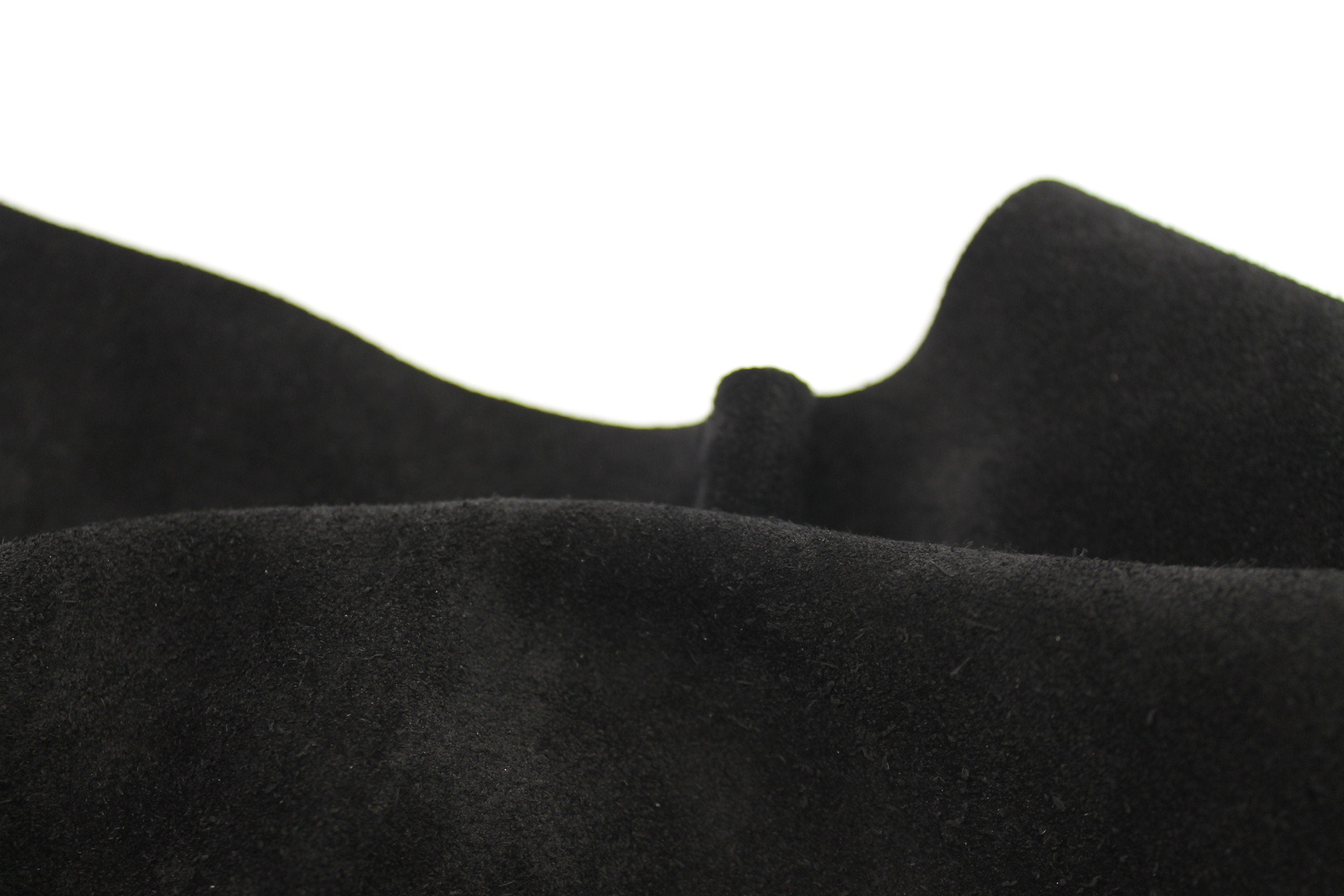 Black suede leather 1.2/1.4 mm  3-4 oz Real natural  pre cut sheets panels