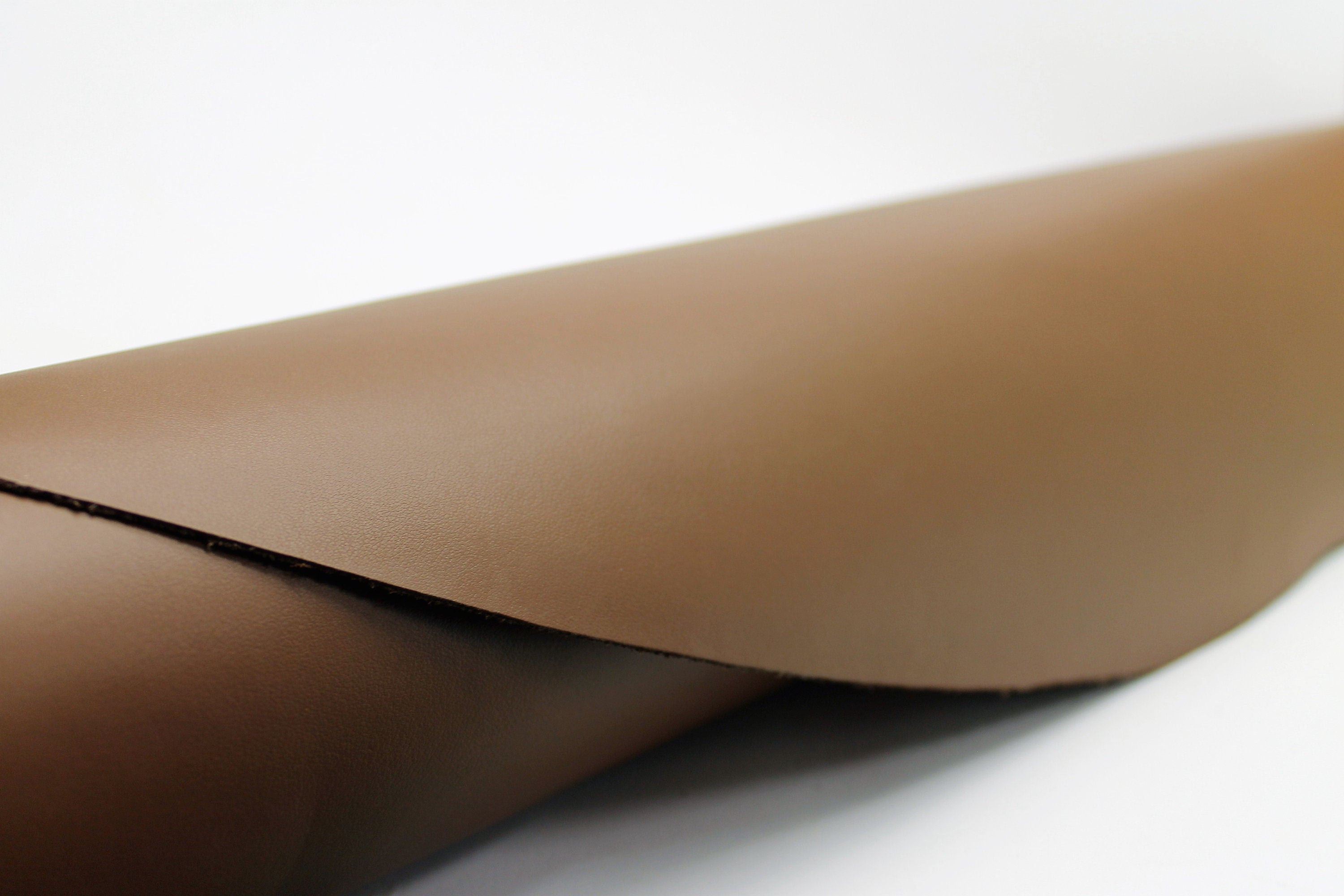 Brown 100% Real leather | 1.3 mm 3 oz | precut sheets panels for leathercraft bags shoes upholstery