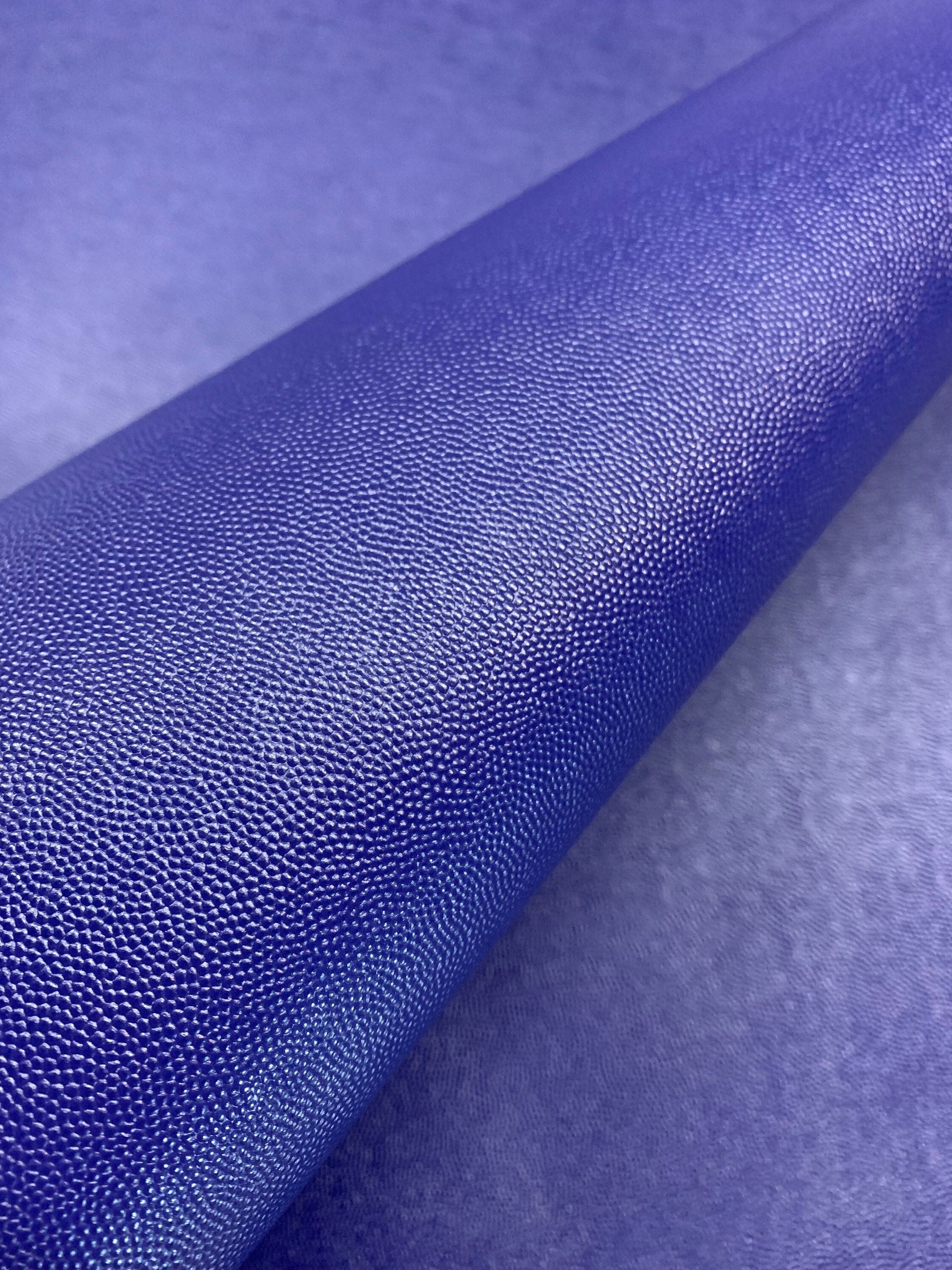 Royal Blue leather caviar Pebbled cow | 1.4 mm | 3-4oz | Real natural hide skin | Precut sheets panels