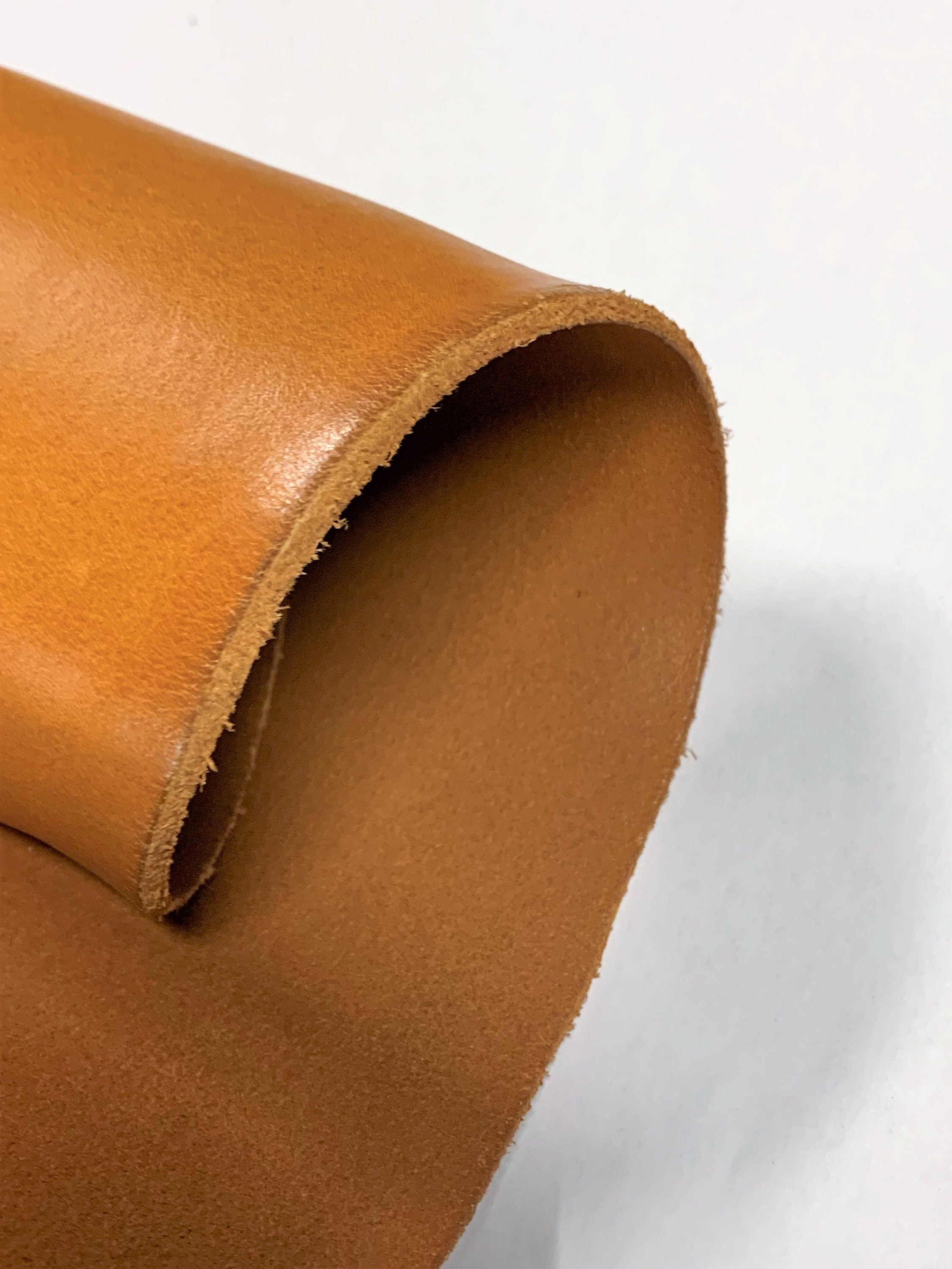 Thick Light Tan leather  | 8 oz | 2.8 - 3.0mm | Buffallo Bizon Bull Brown black tan colors