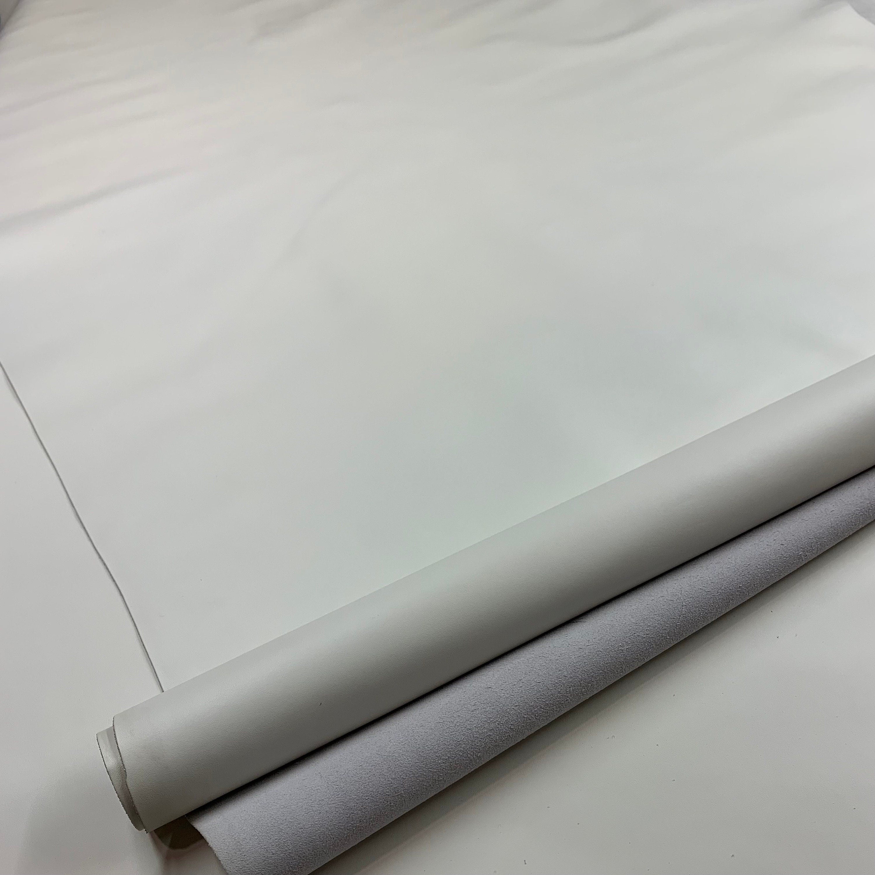 White Cow Leather | precut sheets | natural nappa 1.2mm 3oz | for leathercraft, shoes, roll